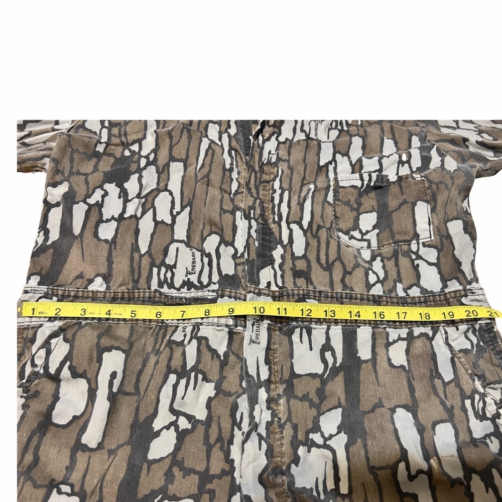 Vintage Redhead Blue Bell Trebark Camo Coveralls 90s Hunting - Picture 5 of 16